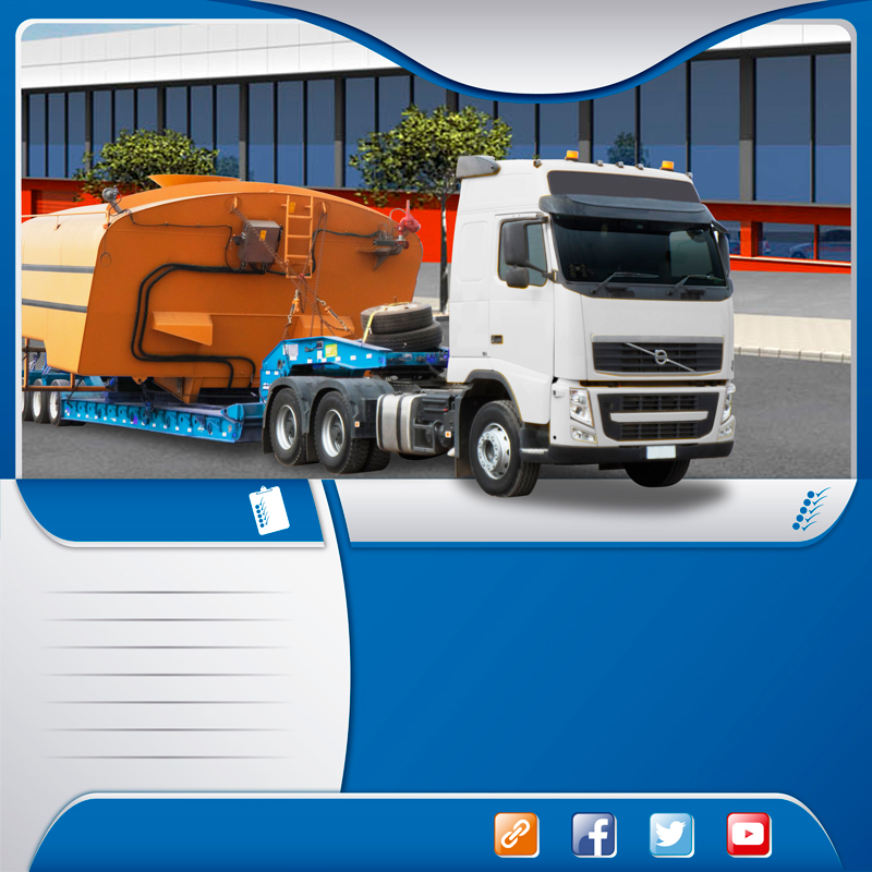  Autotransportes en camión especializado lowboy