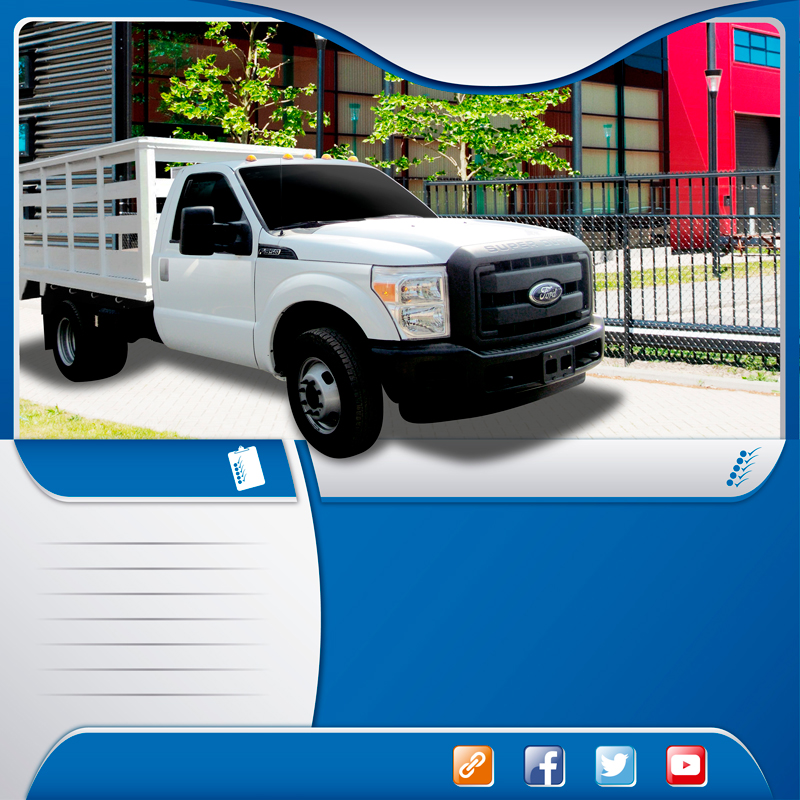  Autotransportes en camioneta 3.5 redilas fijas